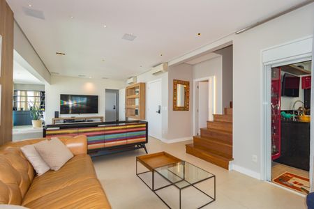 Sala de Estar de apartamento à venda com 4 quartos, 273m² em Belenzinho, São Paulo