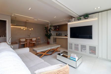 Apartamento para alugar com 69m², 1 quarto e 2 vagasSala