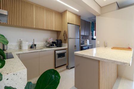 Apartamento para alugar com 69m², 1 quarto e 2 vagasCozinha