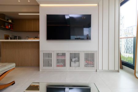 Apartamento para alugar com 69m², 1 quarto e 2 vagasSala