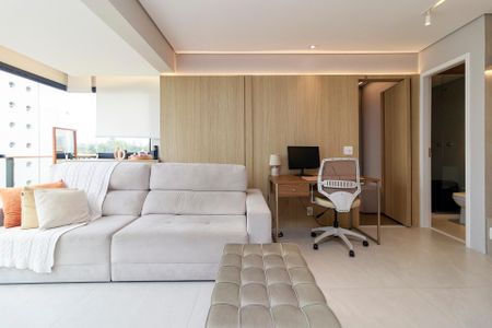 Apartamento para alugar com 69m², 1 quarto e 2 vagasSala