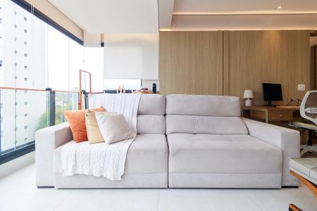 Apartamento para alugar com 69m², 1 quarto e 2 vagasSala