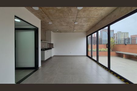 Apartamento à venda com 42m², 2 quartos e 1 vagaArea da churrasqueira