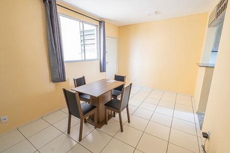 sala de apartamento para alugar com 3 quartos, 58m² em Itapoã, Belo Horizonte