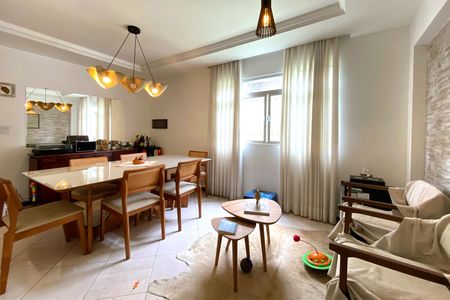 Sala de apartamento à venda com 4 quartos, 130m² em Ipiranga, Belo Horizonte