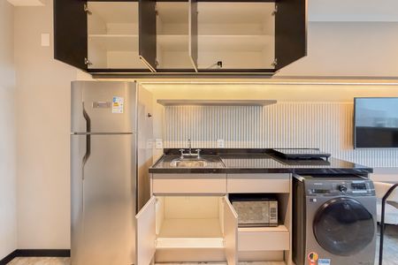 Studio para alugar com 25m², 1 quarto e sem vagaCozinha - Armários