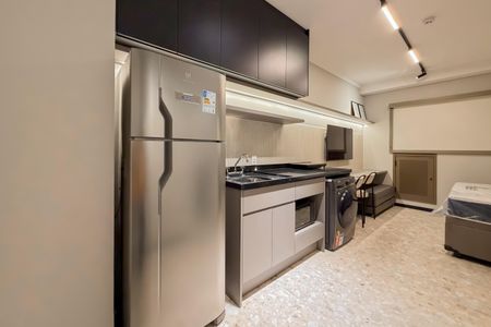 Studio para alugar com 25m², 1 quarto e sem vagaCozinha