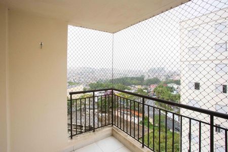 Varanda da Sala de apartamento para alugar com 3 quartos, 84m² em Centro, Diadema