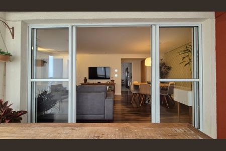 Varanda de apartamento à venda com 3 quartos, 123m² em Centro, Santo André