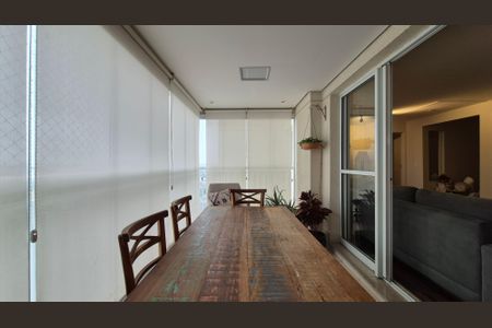 Varanda de apartamento à venda com 3 quartos, 123m² em Centro, Santo André