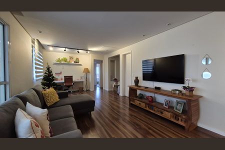 Sala de apartamento à venda com 3 quartos, 123m² em Centro, Santo André