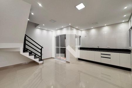 Sala de casa para alugar com 2 quartos, 90m² em Utinga, Santo André