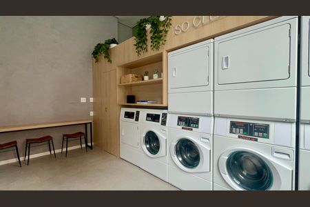 Studio à venda com 22m², 1 quarto e sem vagaLavanderia