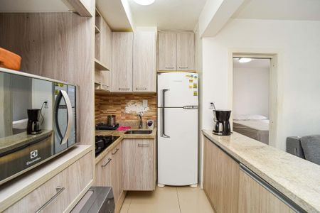 Apartamento à venda com 38m², 1 quarto e sem vagaCozinha e Área de Serviço