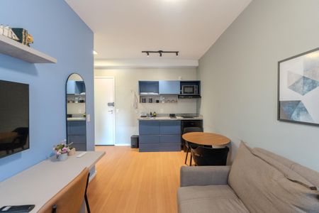 Sala de apartamento à venda com 1 quarto, 26m² em Bela Vista, São Paulo