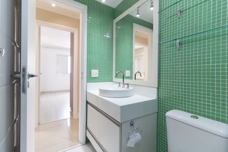 Apartamento à venda com 84m², 3 quartos e 2 vagasBanheiro Social 