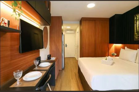 Apartamento à venda com 27m², 1 quarto e 1 vaga Apartamento à venda com 27m², 1 quarto e 1 vagaFoto 12