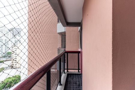 Varanda da Sala de apartamento à venda com 2 quartos, 50m² em Consolação, São Paulo