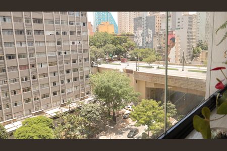 Studio à venda com 25m², 1 quarto e sem vagaVista da Varanda