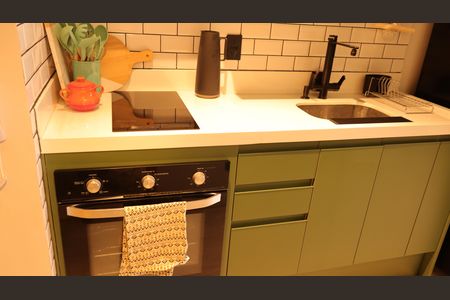 Studio à venda com 25m², 1 quarto e sem vagaCozinha