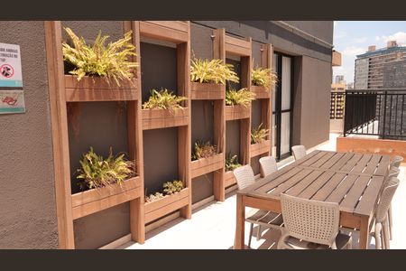 Studio à venda com 25m², 1 quarto e sem vagaTerraço e Ducha