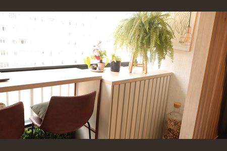 Studio à venda com 25m², 1 quarto e sem vagaVaranda