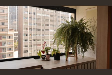 Studio à venda com 25m², 1 quarto e sem vagaVaranda