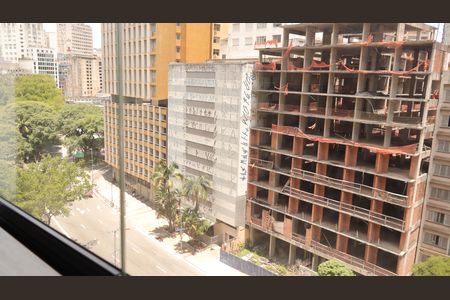 Studio à venda com 25m², 1 quarto e sem vagaVista da Varanda