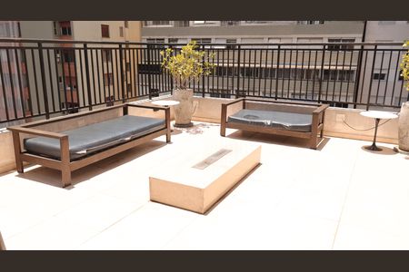 Studio à venda com 25m², 1 quarto e sem vagaTerraço e Ducha