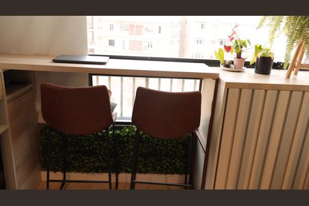 Studio à venda com 25m², 1 quarto e sem vagaVaranda