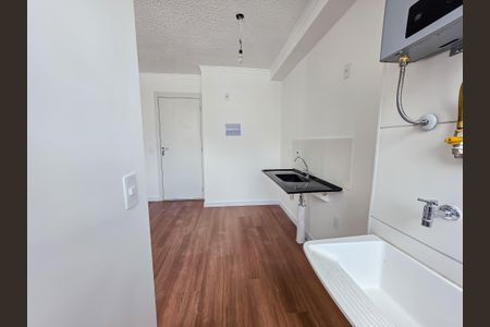 Cozinha e Área de Serviço de apartamento para alugar com 2 quartos, 38m² em Jardim, Santo André