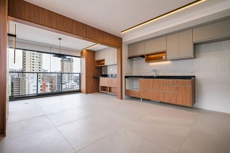 Sala/Cozinha de apartamento para alugar com 2 quartos, 64m² em Jardim Paulista, São Paulo