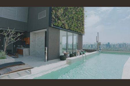 Studio para alugar com 32m², 1 quarto e sem vaga Studio para alugar com 32m², 1 quarto e sem vagaÁrea comum - Piscina