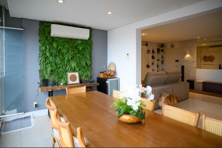 Varanda Gourmet de apartamento para alugar com 3 quartos, 142m² em Vila Gumercindo, São Paulo