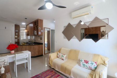 Sala de apartamento para alugar com 2 quartos, 80m² em Centro, Guarujá