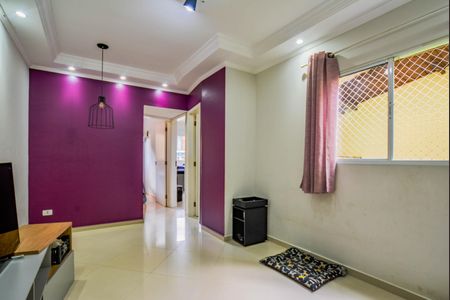 Sala de apartamento à venda com 2 quartos, 110m² em Vila Camilópolis, Santo André