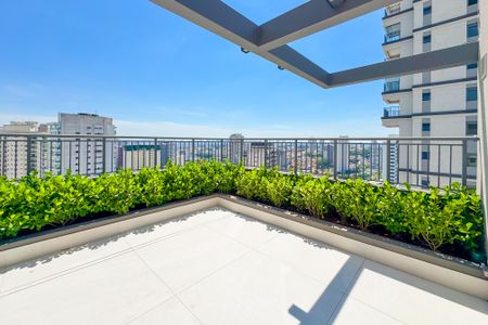 Studio para alugar com 29m², 1 quarto e sem vagaChurrasqueira - Rooftop