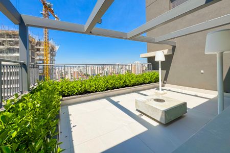 Studio para alugar com 29m², 1 quarto e sem vagaChurrasqueira - Rooftop