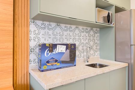 Studio para alugar com 29m², 1 quarto e sem vagaCozinha