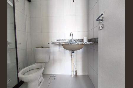 Banheiro de kitnet/studio para alugar com 1 quarto, 36m² em Ipiranga, São Paulo