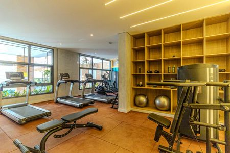 Studio para alugar com 27m², 1 quarto e sem vagaAcademia