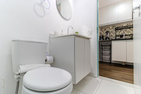 Studio para alugar com 27m², 1 quarto e sem vagaBanheiro