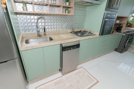 Apartamento para alugar com 136m², 3 quartos e 2 vagasCozinha