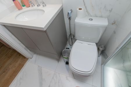 Apartamento para alugar com 136m², 3 quartos e 2 vagasBanheiro da Suíte 3