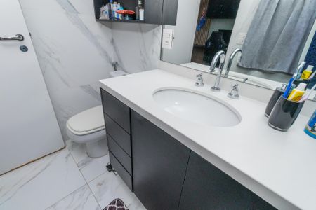 Apartamento para alugar com 136m², 3 quartos e 2 vagasBanheiro da Suíte 1