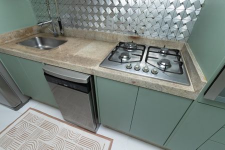 Apartamento para alugar com 136m², 3 quartos e 2 vagasCozinha