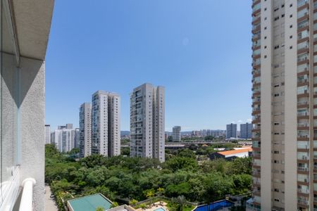Apartamento para alugar com 136m², 3 quartos e 2 vagasVista da Sacada da Suite 2
