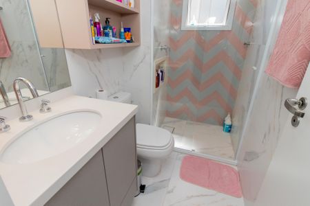 Apartamento para alugar com 136m², 3 quartos e 2 vagasBanheiro da Suíte 3