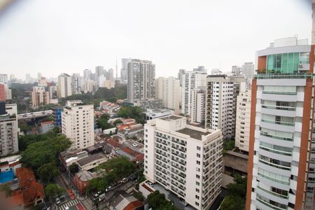 Vista Varanda Sala de apartamento à venda com 1 quarto, 107m² em Pinheiros, São Paulo
