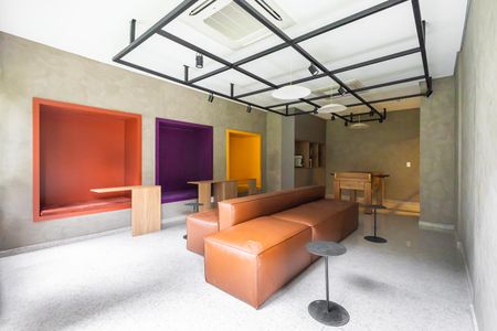 Studio para alugar com 35m², 1 quarto e sem vagaCoworking